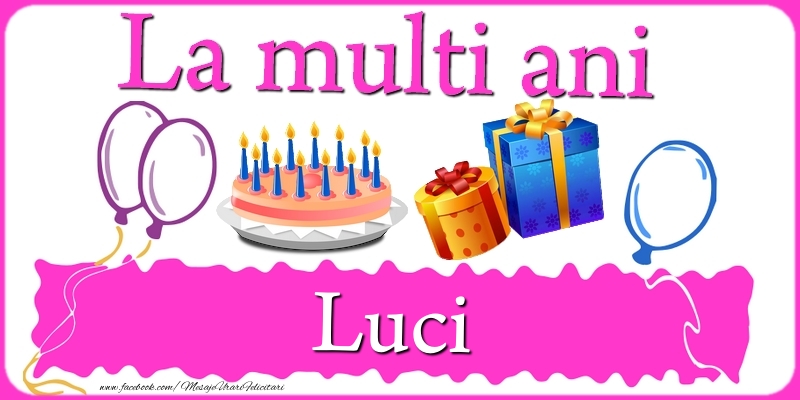  Felicitari de zi de nastere - Tort | La multi ani, Luci!