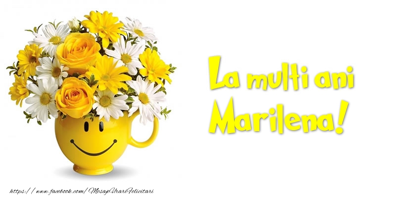Felicitari de zi de nastere - Buchete De Flori & Flori | La multi ani Marilena!