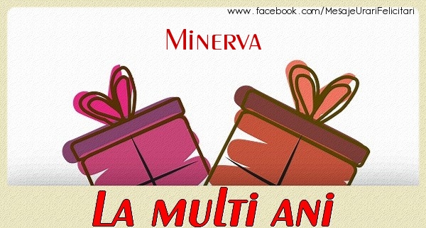 Felicitari de zi de nastere - Cadou | Minerva La multi ani