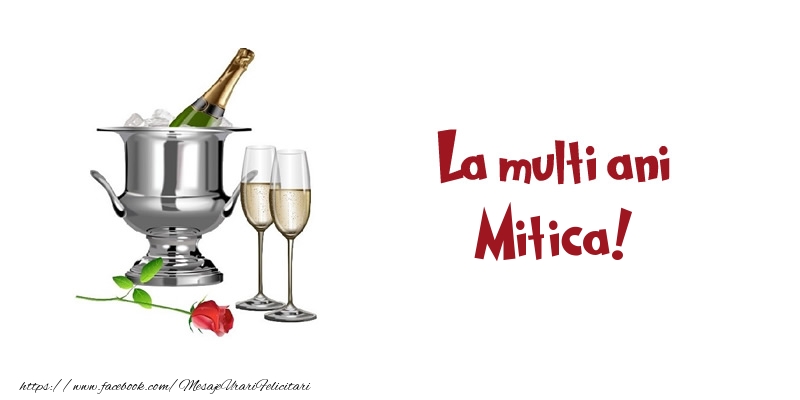 Felicitari de zi de nastere - Sampanie | La multi ani Mitica!