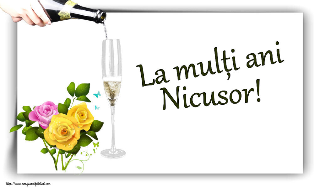  Felicitari de zi de nastere - Flori | La mulți ani Nicusor!