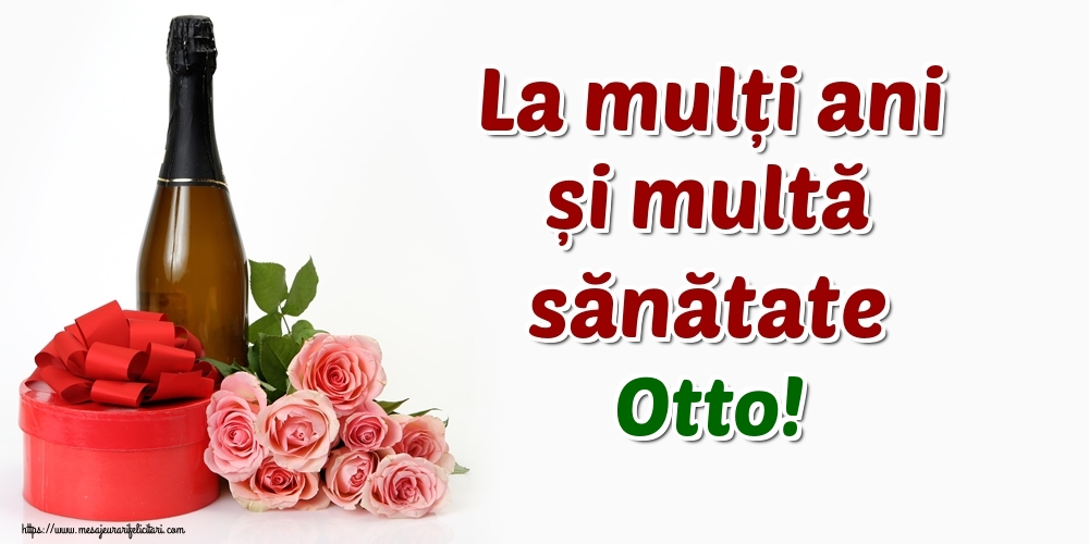  Felicitari de zi de nastere - Flori & Sampanie | La mulți ani și multă sănătate Otto!