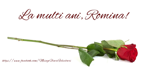  Felicitari de zi de nastere - Flori & Trandafiri | La multi ani, Romina!