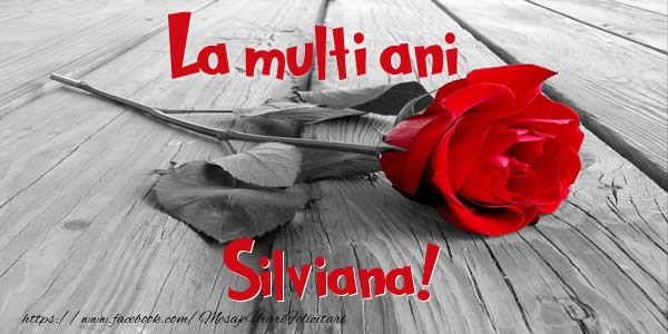  Felicitari de zi de nastere - Flori & Trandafiri | La multi ani Silviana!