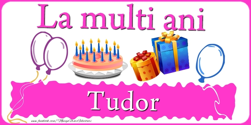  Felicitari de zi de nastere - Tort | La multi ani, Tudor!