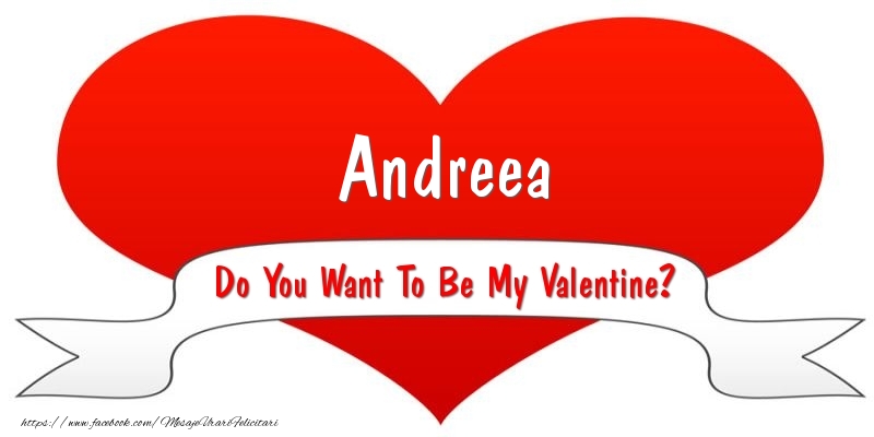  Felicitari Ziua indragostitilor - ❤️❤️❤️ I Love You & Inimioare | Andreea Do You Want To Be My Valentine?