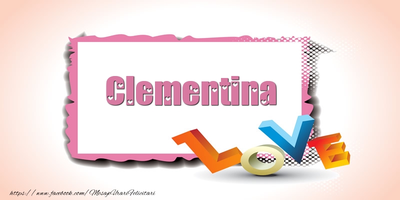  Felicitari Ziua indragostitilor - I Love You | Clementina Love