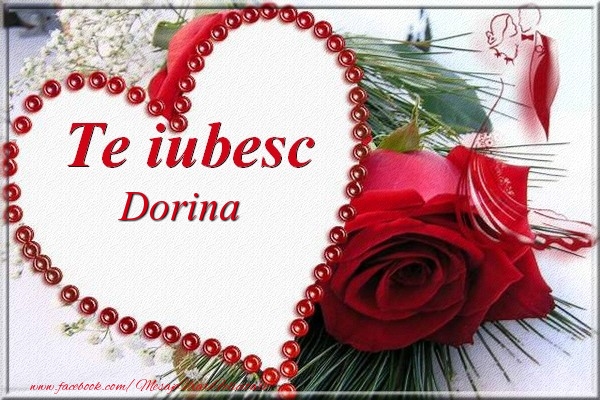  Felicitari Ziua indragostitilor - ❤️❤️❤️ Inimioare & Trandafiri | Te iubesc  Dorina