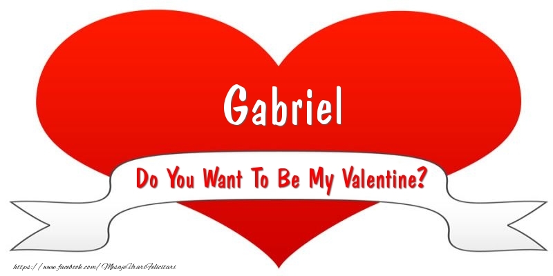  Felicitari Ziua indragostitilor - ❤️❤️❤️ I Love You & Inimioare | Gabriel Do You Want To Be My Valentine?