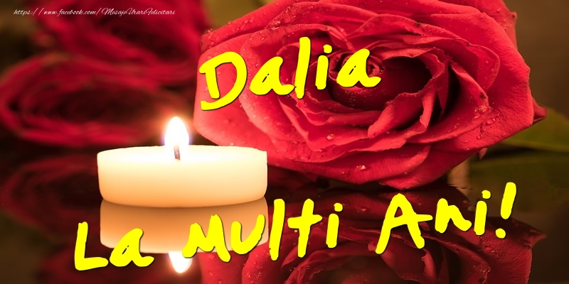  Felicitari de Ziua Numelui - Flori & Trandafiri | Dalia La Multi Ani!