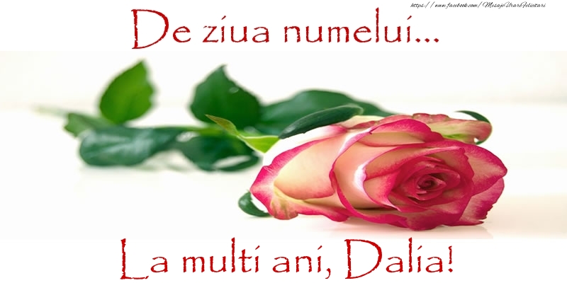  Felicitari de Ziua Numelui - Flori & Trandafiri | De ziua numelui... La multi ani, Dalia!