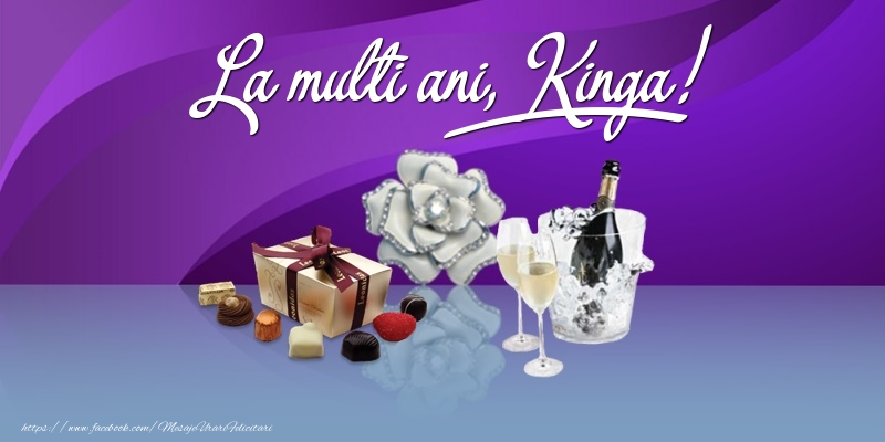  Felicitari de Ziua Numelui - Cadou & Sampanie | La multi ani, Kinga!