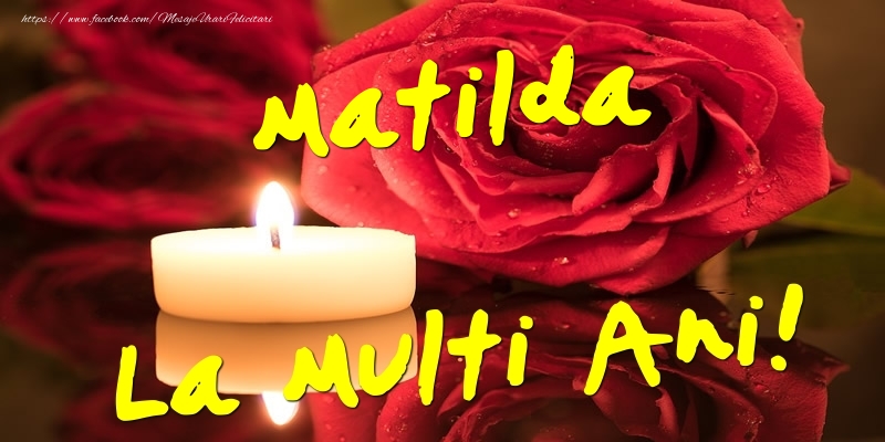  Felicitari de Ziua Numelui - Flori & Trandafiri | Matilda La Multi Ani!
