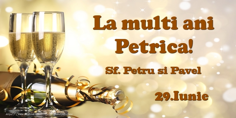 Ziua Numelui 29.Iunie Sf. Petru si Pavel La multi ani, Petrica!