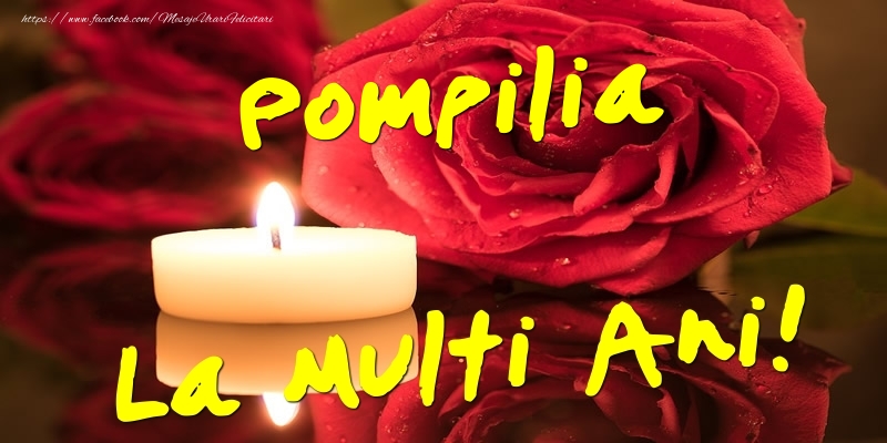  Felicitari de Ziua Numelui - Flori & Trandafiri | Pompilia La Multi Ani!
