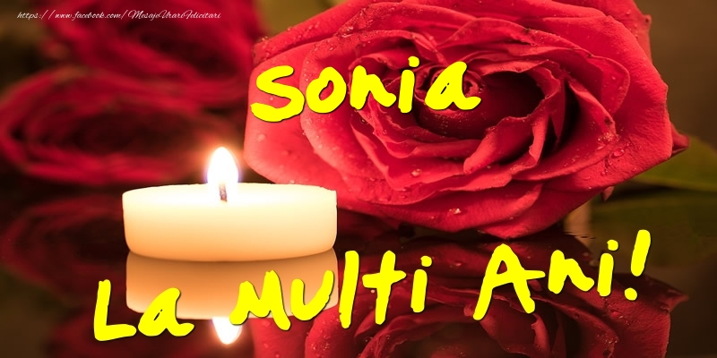  Felicitari de Ziua Numelui - Flori & Trandafiri | Sonia La Multi Ani!