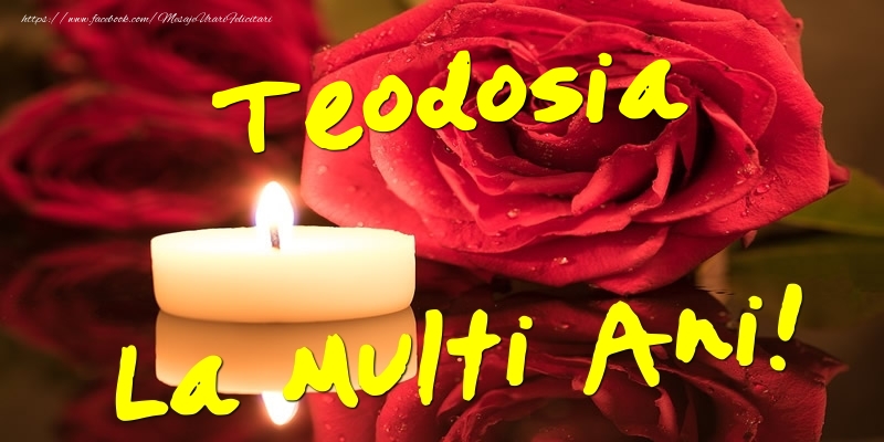  Felicitari de Ziua Numelui - Flori & Trandafiri | Teodosia La Multi Ani!