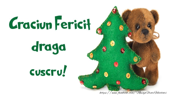 Felicitari de Craciun pentru Cuscru - Craciun Fericit draga cuscru!