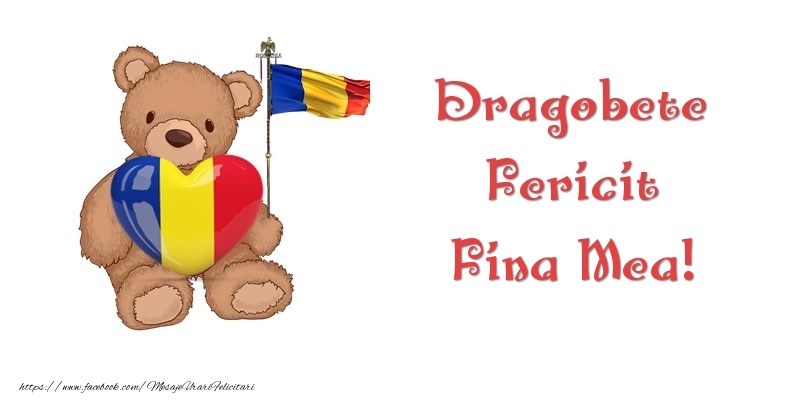 Felicitari de Dragobete pentru Fina - Dragobete Fericit fina mea!