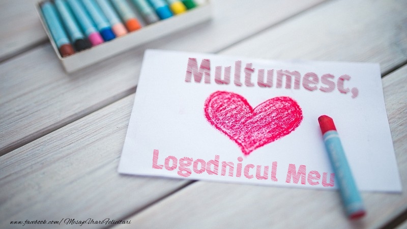 Felicitari de multumire pentru Logodnic - Multumesc, logodnicul meu