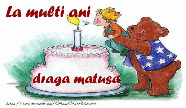 Felicitari de zi de nastere pentru Matusa - La multi ani draga matusa