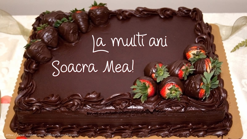 Felicitari de zi de nastere pentru Soacra - La multi ani, soacra mea! - Tort