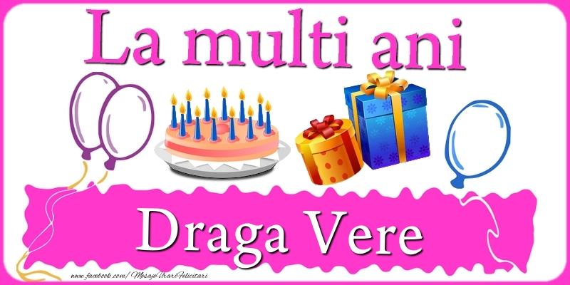 Felicitari de zi de nastere pentru Verisor - La multi ani, draga vere!