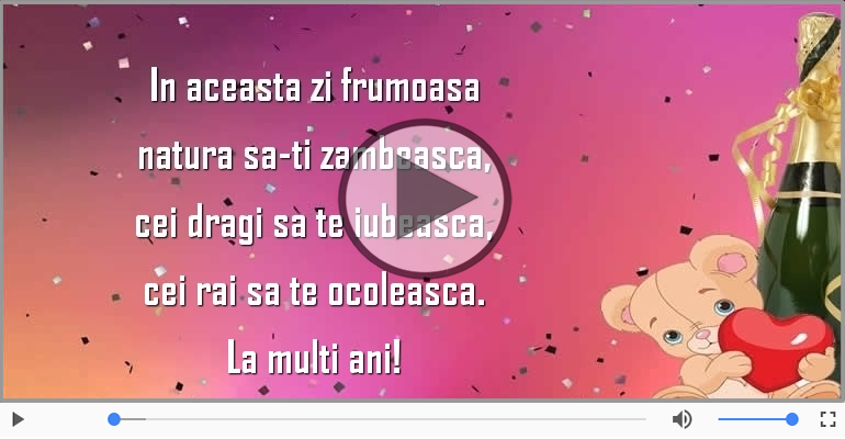 La multi ani!