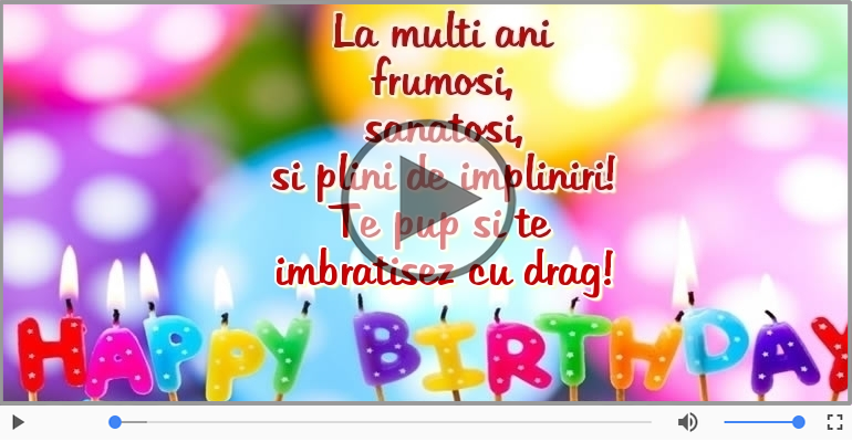 Happy Birthday - La multi ani