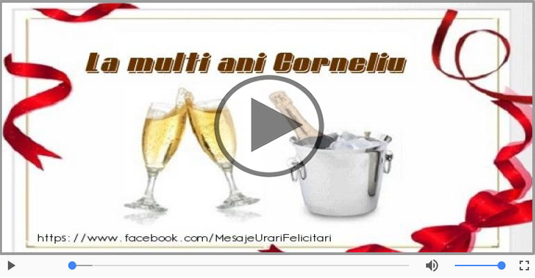 La multi ani, Corneliu! Happy Birthday Corneliu!