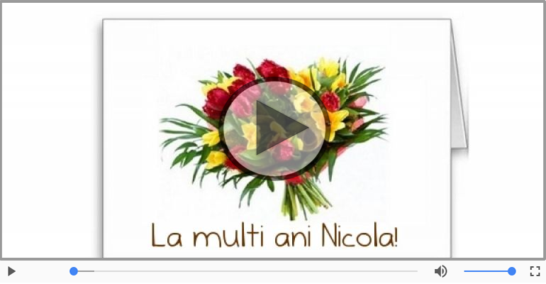 La multi ani, Nicola!