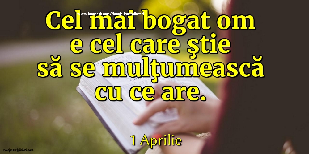 1 Aprilie - Rugăciunile părinților sunt ziduri sfinte de protecție ridicate în jurul copiilor lor.