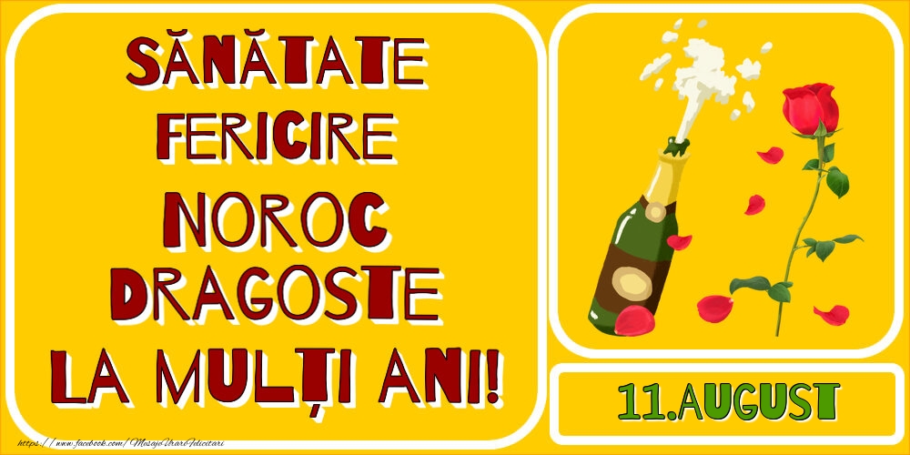 11.August La multi ani!