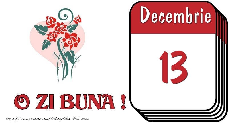 Decembrie 13 O zi buna