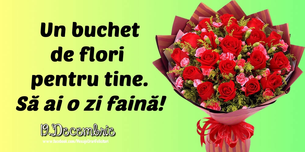 Felicitari de 19 Decembrie - 19.Decembrie - Să ai o zi faină!