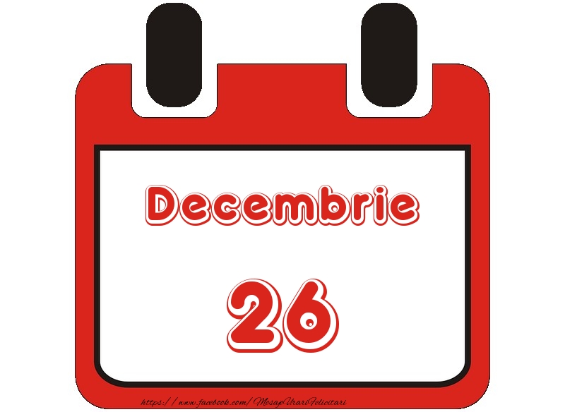 Decembrie 26 La multi ani!