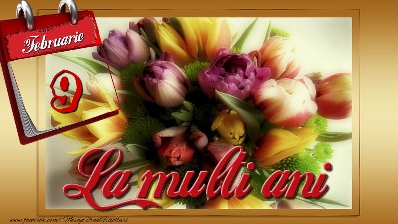 Felicitari de 9 Februarie - La multi ani! 9 Februarie