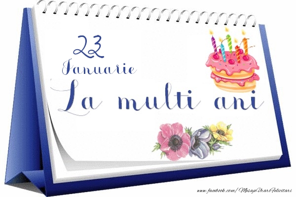 Felicitari de 23 Ianuarie - Ianuarie 23