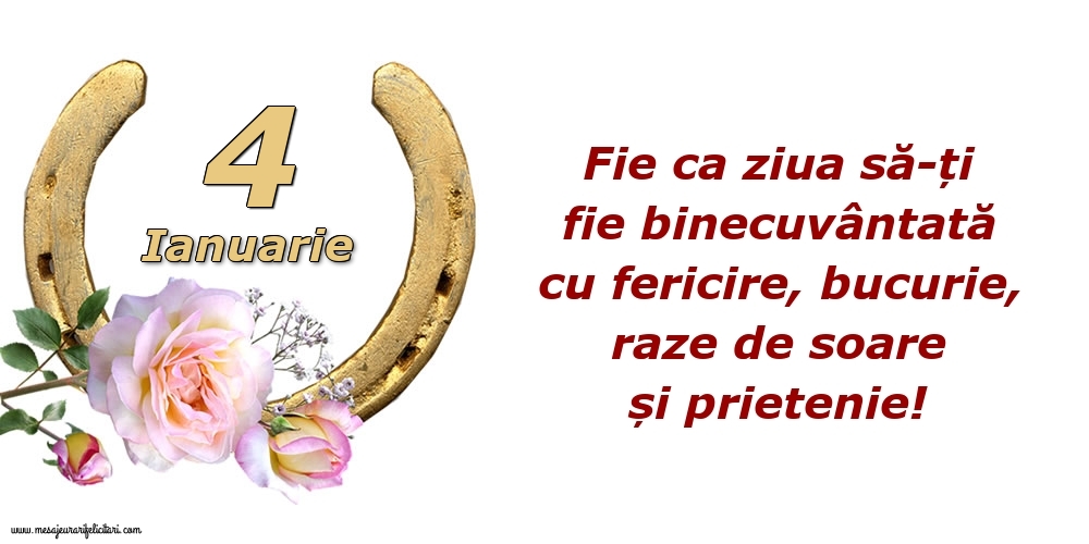 Fie ca ziua să-ți fie binecuvântată cu fericire, bucurie, raze de soare și prietenie!