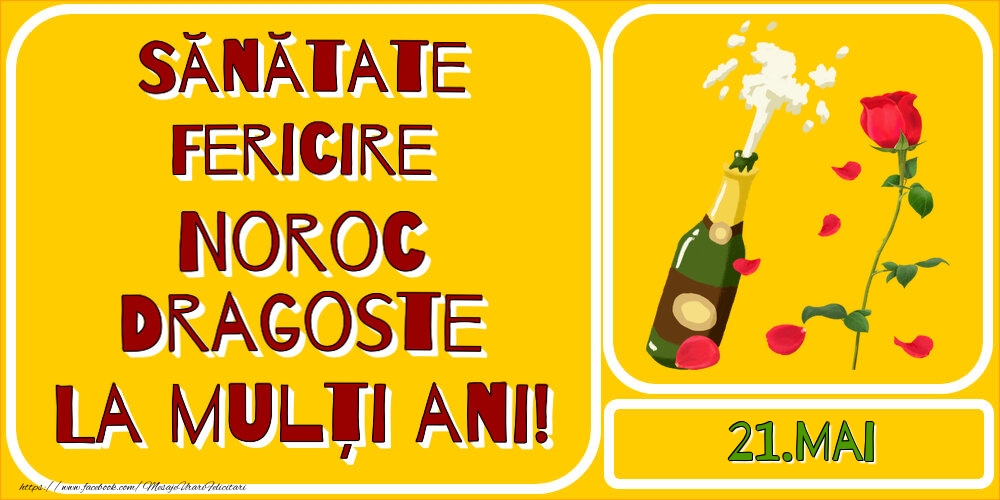 Felicitari de 21 Mai - 21.Mai La multi ani!