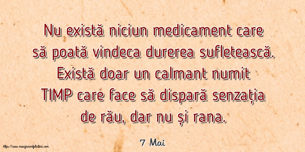 Felicitari de 7 Mai - 7 Mai - Nu există niciun medicament