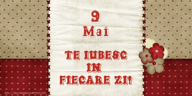 Astazi este 9 Mai si vreau sa-ti amintesc ca te iubesc!