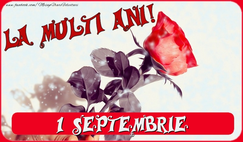 La multi ani! 1 Septembrie