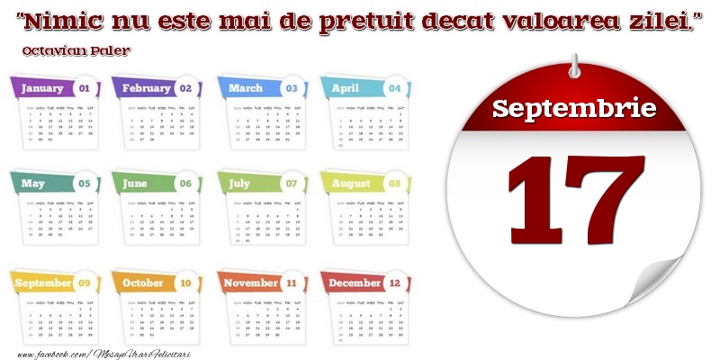 Felicitari de 17 Septembrie - Septembrie 17